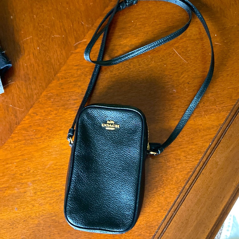 Black Coach Crossbody Bag